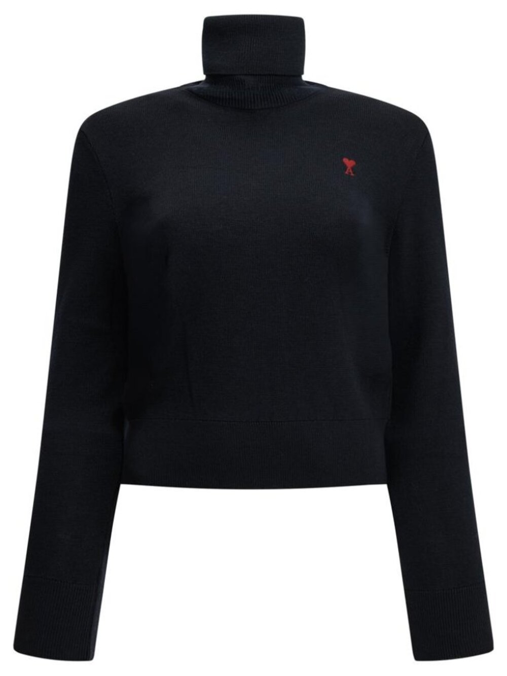 Ami Paris Ami De Coeur Turtleneck Sweater Tag Size M Women